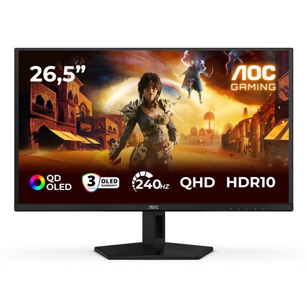 AOC G4 Q27G41ZDF, 67,3 cm (26.5ʺ), 2560 x 1440 Pixel, Quad HD, QD-OLED, 0,03 ms…