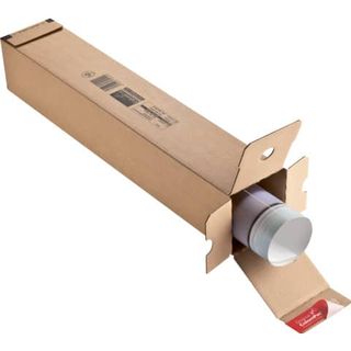 Tubo postale CP 072 - doppio strip - 43 x 10,8 x 10,8 cm - cartone ondulato - a…