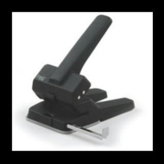 Turikan DP-800 - Perforatore - 70 fogli / 6.3 mm - alluminio pressofuso - nero