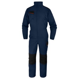 Tuta da lavoro M1CO2 - taglia M - twill/poliestere/cotone - blu/arancio - Delta…