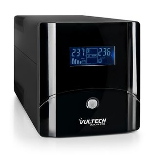 UPS 2000VA Gruppo Di Continuità Vultech UPS2000VA-PRO Line Interactive Con LCD