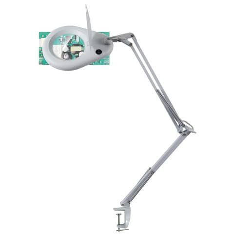 Unilux Zoom - Lampada da tavolo per ingrandimento - LED - montabile con morsett…