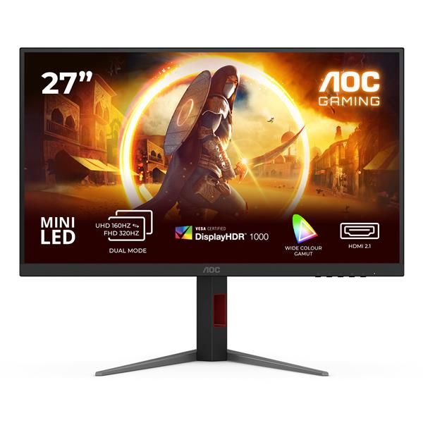 AOC G4 U27G4XM, 68,6 cm (27ʺ), 3840 x 2160 Pixel, 4K Ultra HD, LED, 1 ms, Nero,…