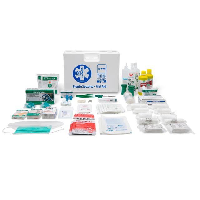 Valigetta di pronto soccorso Multisan - 44,3x33,8x14,7 cm - HACCP - oltre 3 per…