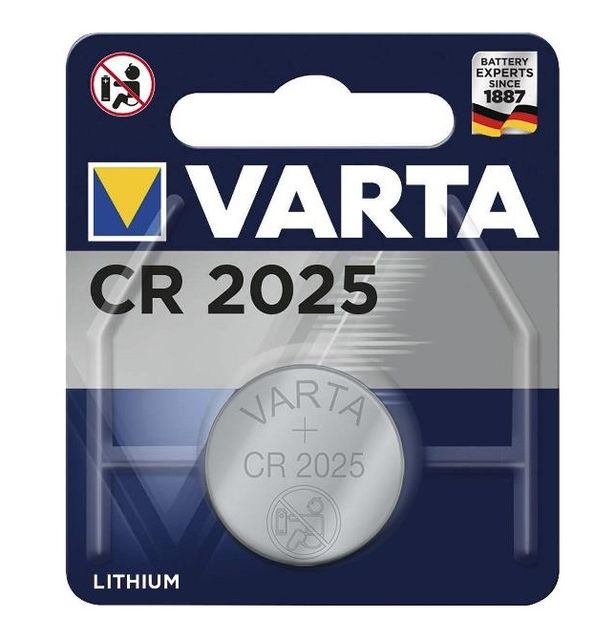 Varta Electronics - Batteria CR2025 - Li - 170 mAh