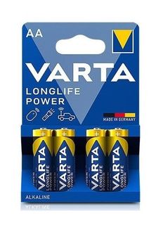 Varta High Energy - Batteria 4 x tipo AA - Alcalina