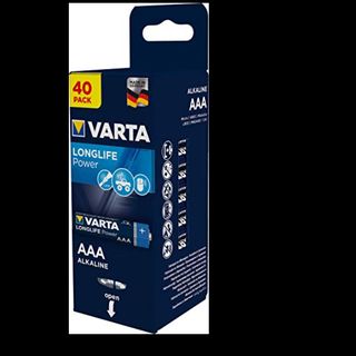 Varta Longlife Power 4903 - Batteria 40 x AAA / LR03 - Alcalina