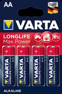 Varta Maxi-Tech - Batteria tipo AA - Alcalina - 2600 mAh