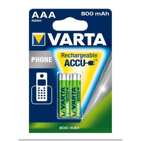 Varta PhonePower T 398 - Batteria AAA - NiMH - (ricaricabili) - 800 mAh