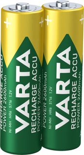 Varta Rechargable Accu - Batteria 2 x tipo AA - NiMH - (ricaricabili) - 2600 mAh