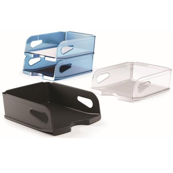 Vaschetta portacorrispondenza - Maxi - 34,5 x 27,8 x 11 cm - azzurro - Arda