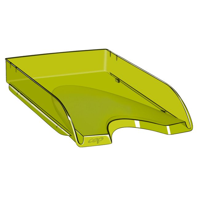 Vaschetta portacorrispondenza 200+H - 34,8 x 25,7 x 6,6 cm - bamboo green - Cep