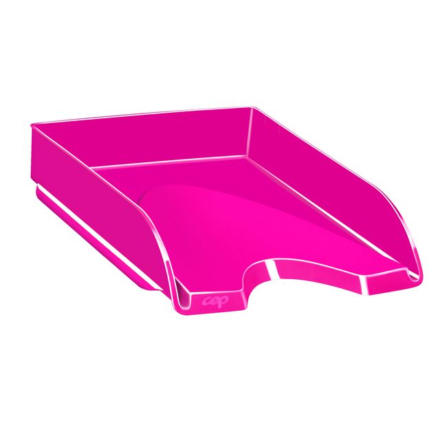 Vaschetta portacorrispondenza CepPro Gloss - 34,8 x 25,7 x 6,6 cm - rosa pepsi …