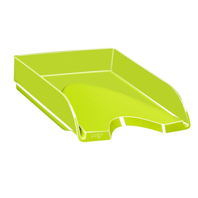 Vaschetta portacorrispondenza CepPro Gloss - 34,8 x 25,7 x 6,6 cm - verde anice…