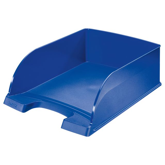 Vaschetta portacorrispondenza Leitz Plus Jumbo - 25,5 x 10,3 x 36 cm - blu - Le…