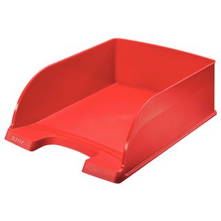 Vaschetta portacorrispondenza Leitz Plus Jumbo - 25,5 x 10,3 x 36 cm - rosso - …