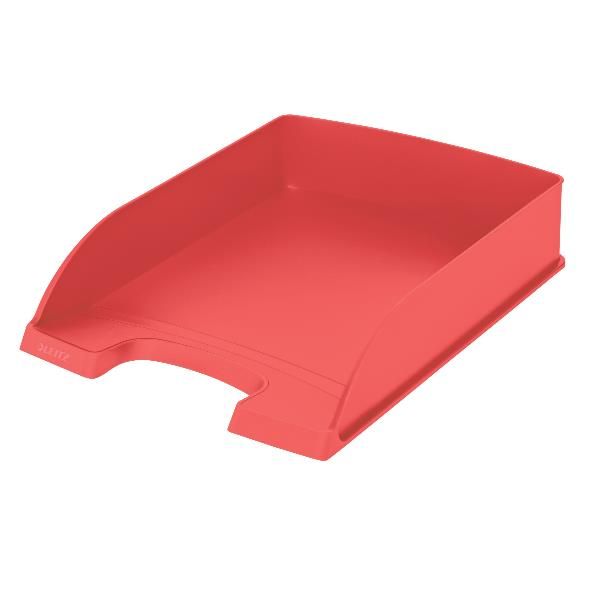 Vaschetta portacorrispondenza Leitz Recycle - 25,5 x 7 x 36 cm - rosso - Leitz