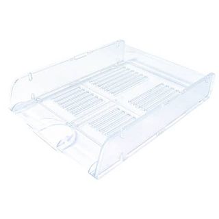 Vaschetta portacorrispondenza TR25310 - 26 x 34 x 6 cm - cristallo - Arda