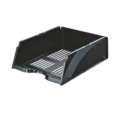 Vaschetta portacorrispondenza Transit Jumbo - 26,8 x 33,8 x 11,5 cm - nero - Es…