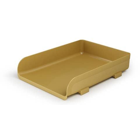 Vaschetta portacorrispondenza Vintage Caramel - 33,5 x 25,4 x 7 cm - ocra - Arda