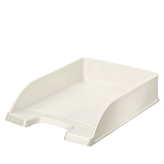 Vaschetta portacorrispondenza WOW - 25,5 x 35,7 x 7 cm - bianco metallizzato - …