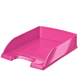Vaschetta portacorrispondenza WOW - 25,5 x 35,7 x 7 cm - fucsia metallizzato - …