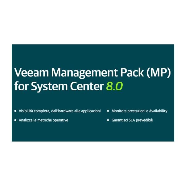 Veeam Management Pack Enterprise Plus - Licenza di fatturazione anticipata (rin…