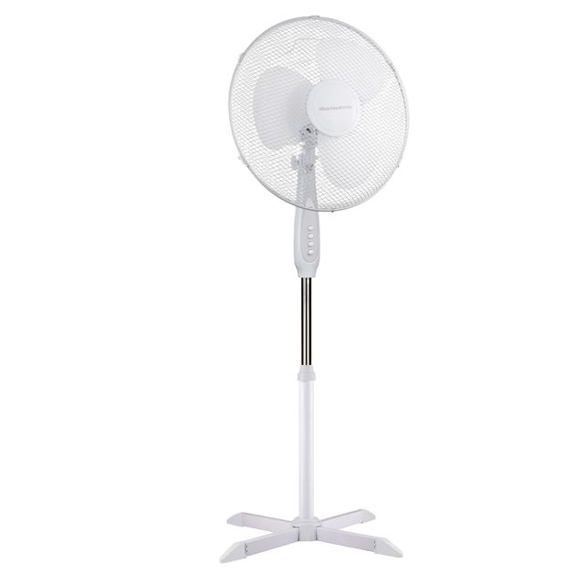 Ventilatore da terra - con piantana - 3 velocità - 40 W - pala diametro 40 cm -…