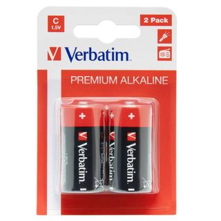 Verbatim - Batteria 2 x C - Alcalina