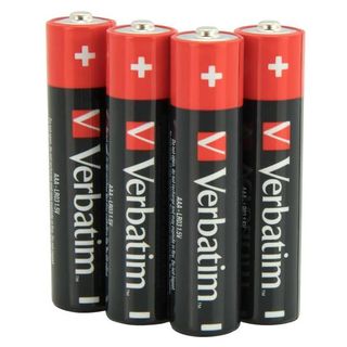 Verbatim - Batteria 4 x AAA - Alcalina