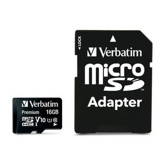 Verbatim - Scheda di memoria flash (adattatore microSDHC per SD in dotazione) -…