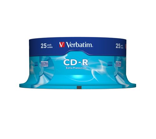 Verbatim CD-R Extra Protection - 25 x CD-R - 700 MB 52x - campana