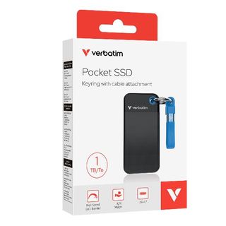 Verbatim POCKET SSD USB 3.2 GEN2 1TB BKBLU
