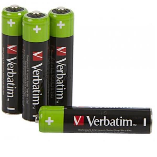 Verbatim Premium - Batteria 4 x AAA / HR03 - NiMH - (ricaricabili) - 950 mAh