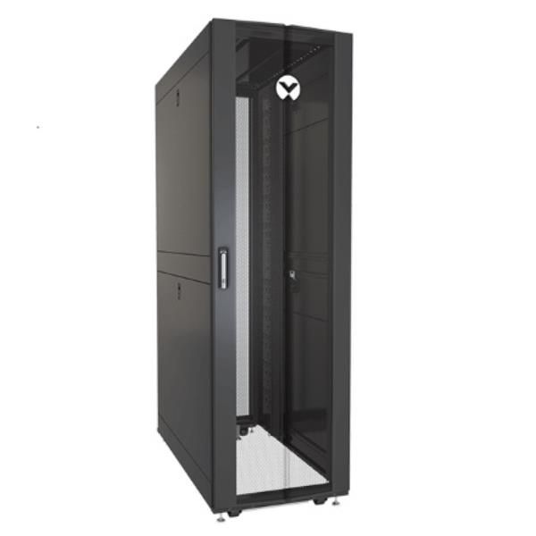 Vertiv VR - Rack cabinet - nero, RAL 7021 - 42U - 19"
