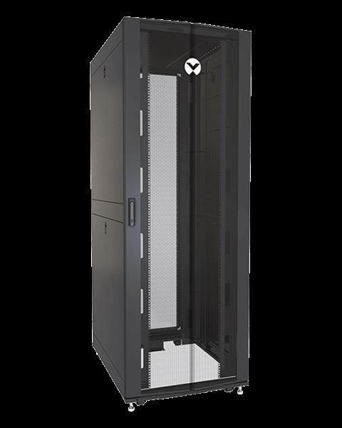 Vertiv VR - Rack cabinet - nero, RAL 7021 - 48U - 19"