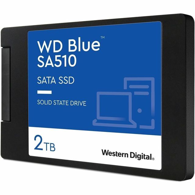 WD Blue SA510 WDS200T3B0A - SSD - 2 TB - interno - 2.5" - SATA 6Gb/s