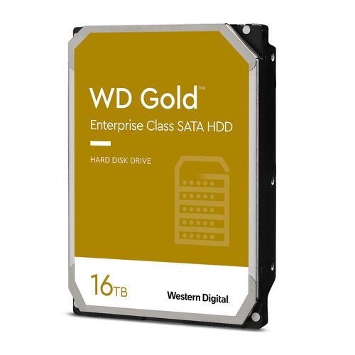 WD Gold WD161KRYZ - HDD - 16 TB - interno - 3.5" - SATA 6Gb/s - 7200 rpm - buff…