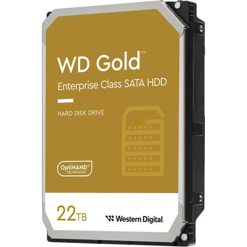 WD Gold WD221KRYZ - HDD - Enterprise - 22 TB - interno - 3.5" - SATA 6Gb/s - 72…