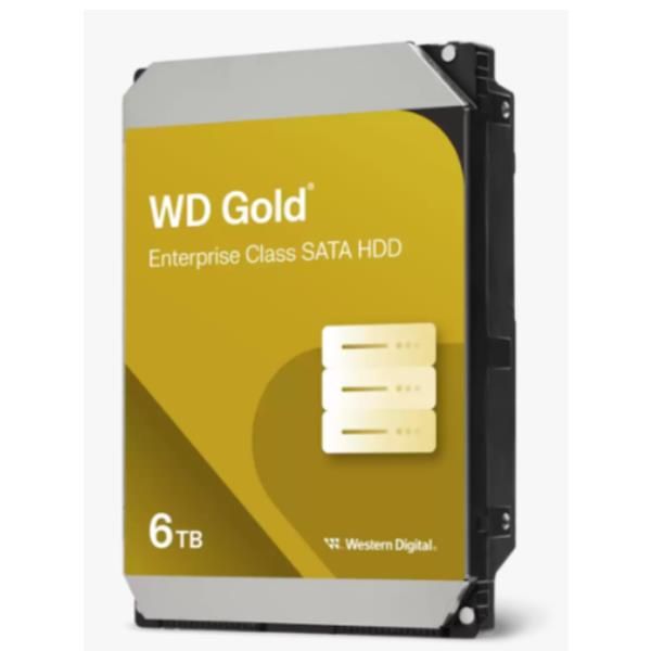 WD Gold WD6004FRYZ - HDD - Enterprise - 6 TB - interno - 3.5" - SATA 6Gb/s - 72…