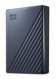 WD My Passport Ultra WDBFTM0040BBL - HDD - crittografato - 4 TB - esterno (port…