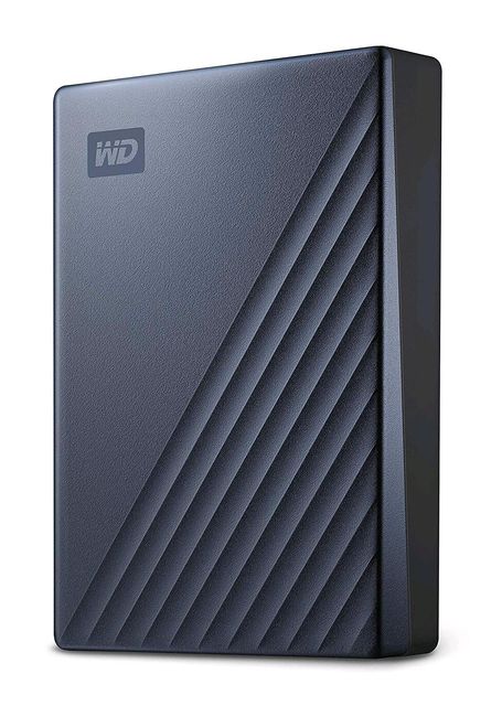 WD My Passport Ultra WDBFTM0040BBL - HDD - crittografato - 4 TB - esterno (port…