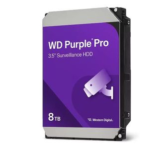 WD Purple Pro WD8002PURP - HDD - 8 TB - sorveglianza, video smart - interno - 3…
