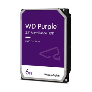 WD Purple WD64PURZ - HDD - 6 TB - sorveglianza - interno - 3.5" - SATA 6Gb/s - …