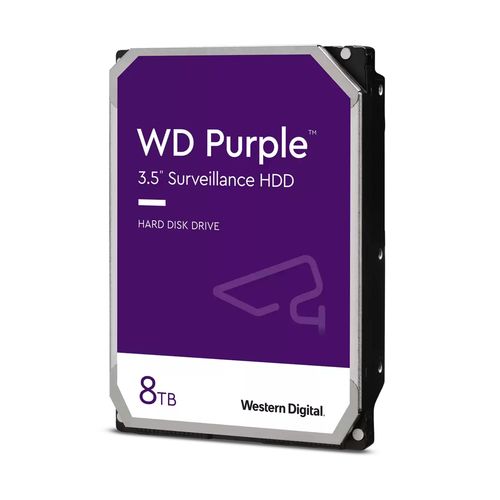 WD Purple WD85PURZ - HDD - 8 TB - interno - 3.5" - SATA 6Gb/s - 5640 rpm - buff…