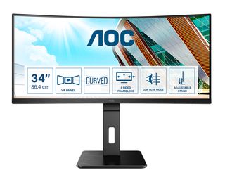 AOC Pro-line CU34P2A - P2 Series - monitor a LED - curvato - 34" - 3440 x 1440 …