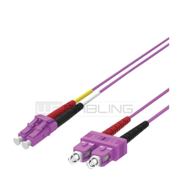 WP Europe PATCH 2FO OM4 LCDSCD VIOLA 0.5M