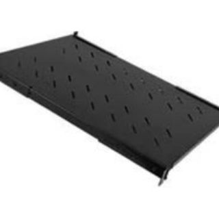 WP RACK - Mensola rack - nero, RAL 9005 - 1U - 19"