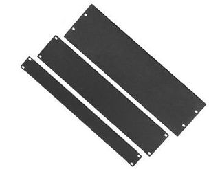 WP RACK - Pannello di riempimento - nero, RAL 9005 - 3U - 19"