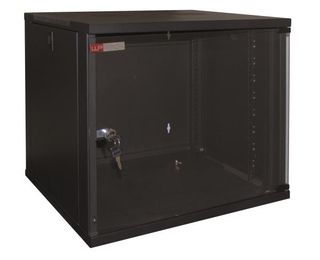 WP RACK RWA Series - Armadio - montaggio a parete - nero, RAL 9005 - 6U - 19"